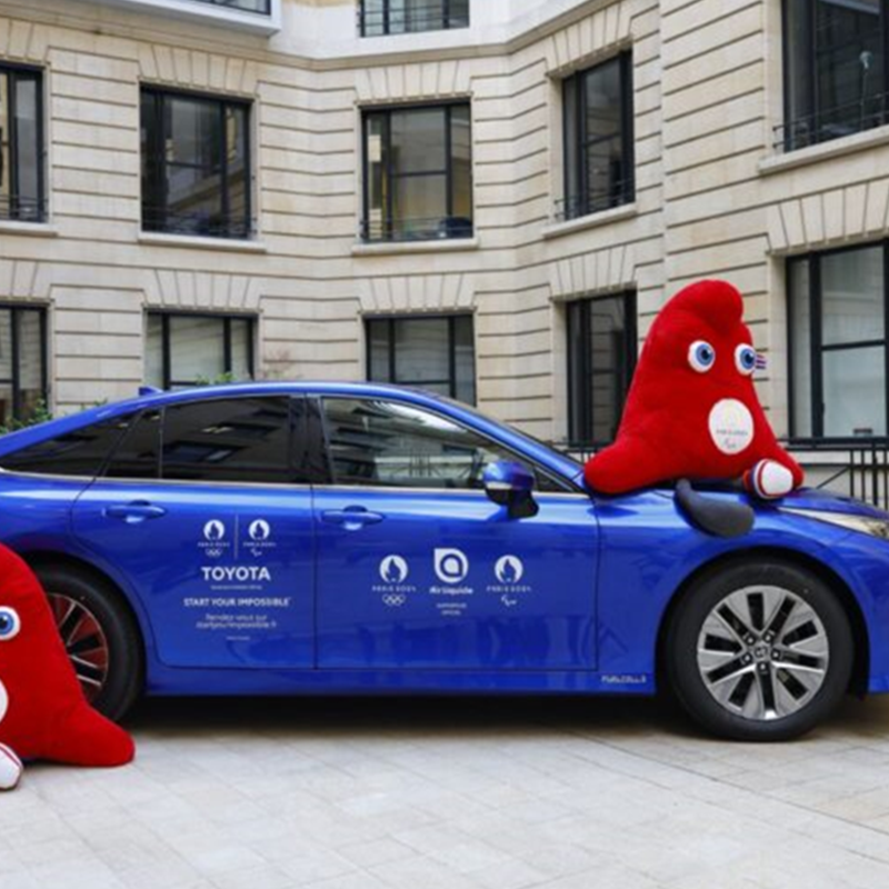 Az Air Liquide támogatja a Paris 2024-et: 100 Toyota Mirai számára szállít hidrogént