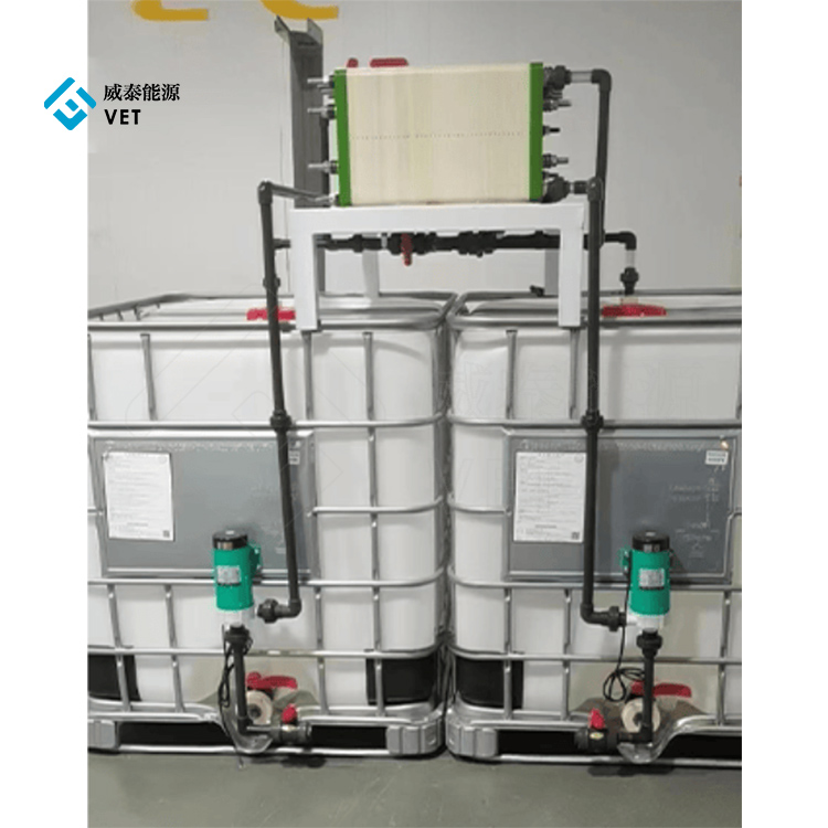 5 kW 20 kWh vanádium áramlási rendszer