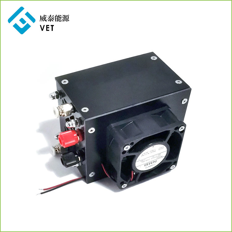 Üzemanyagcella 12 V Pemfc Stack 100 W fém hidrogén üzemanyagcellás generátor